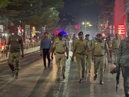 Holi: Holi पर Bilaspur प्रशासन द्वारा फ्लैग मार्च निकाला गया