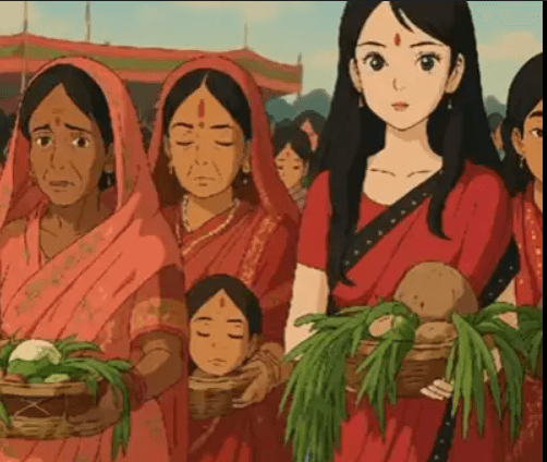 जब AI की कला हुई डरावनी: Ghibli स्टाइल में Chhath Pooja की तस्वीर का अनचाहा रूपांतरण