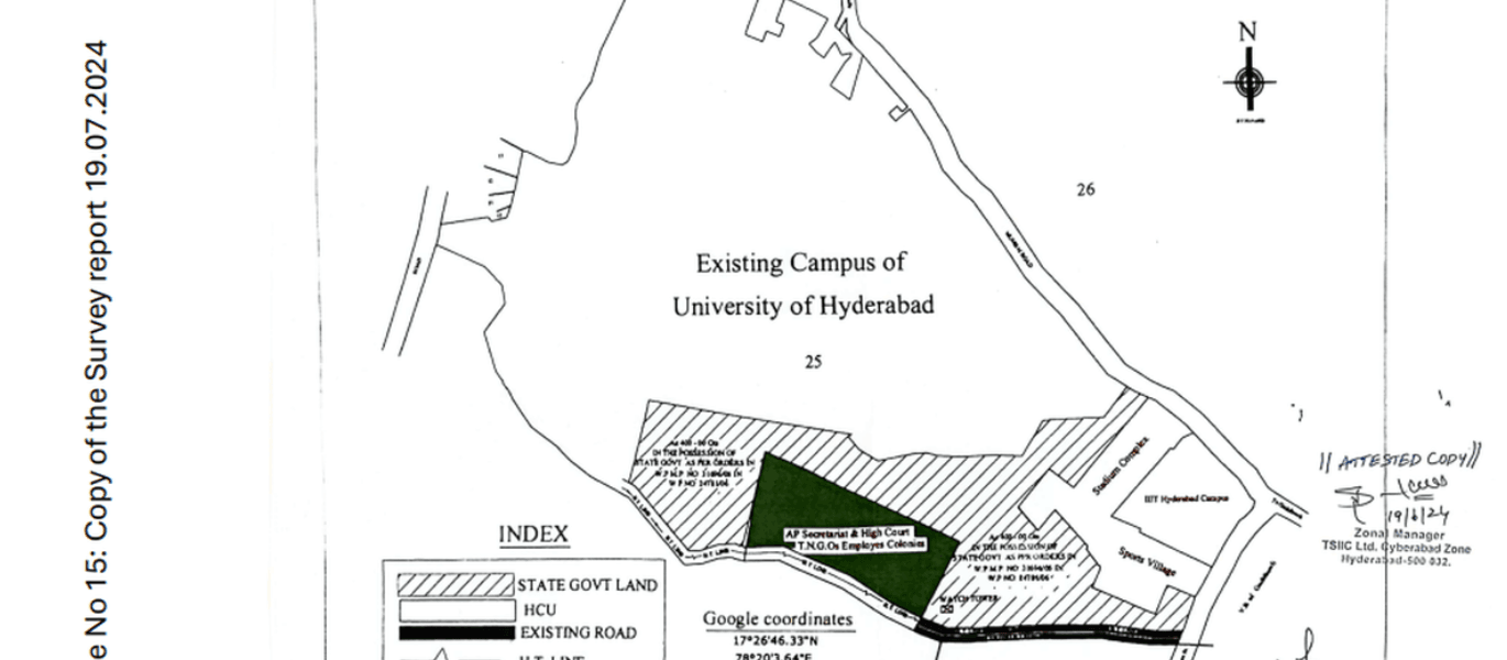Kancha Gachibowli में 400 एकड़ भूमि: वन रिकॉर्ड में नहीं, लेकिन पर्यावरणीय चिंताएं बरकरार